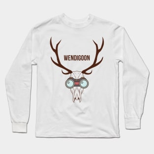 deer skull Long Sleeve T-Shirt